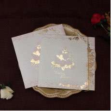 Wedding Invitation with Envelope Embossing Invitation Card Customized Cheap Invitation 